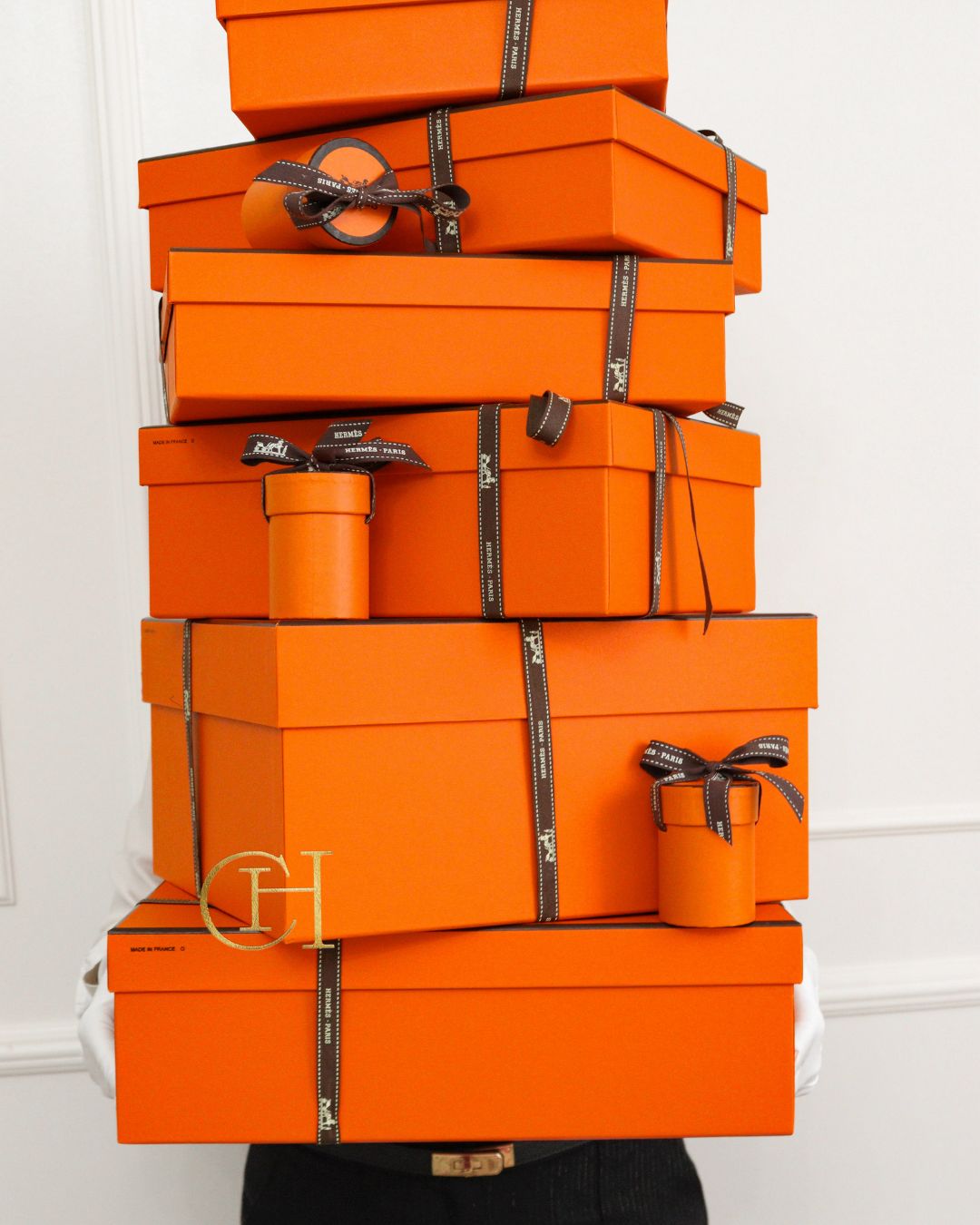 Упаковка Hermès — коробки